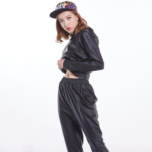 jazz dance costumes women street dancing clothes black pants hip hop stage outfit nightclub singer dj rave wear, Black;red
jazz dance costumes women street dancing clothes black pants hip hop stage outfit nightclub singer dj rave wear, Black;red