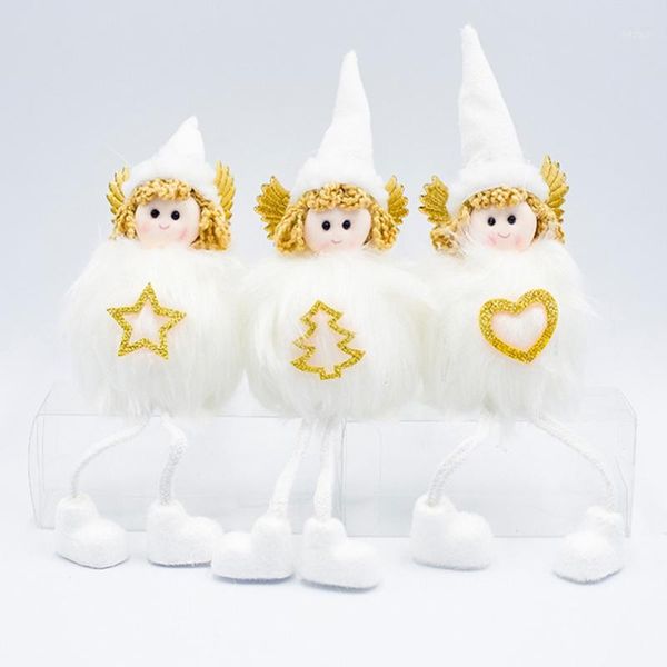 christmas decorations year decoration pendant festival cute angel plush doll house ornaments tree decorative accessories1 
christmas decorations year decoration pendant festival cute angel plush doll house ornaments tree decorative accessories1