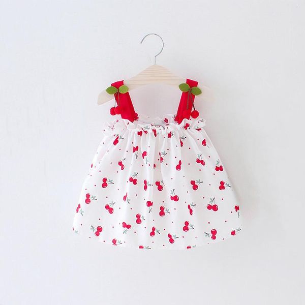 summer new cotton baby girls sleeveless dress newborn baby cherry print sling dresses girl princess infant clothing, Red;yellow
summer new cotton baby girls sleeveless dress newborn baby cherry print sling dresses girl princess infant clothing, Red;yellow
