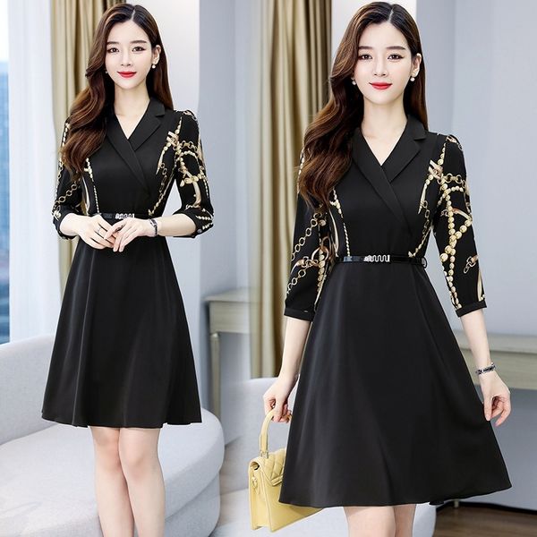lclsn long sleeve covering women 2020 new autumn broad lady elegant waist covering belly dress dress ftcsv, Black;gray
lclsn long sleeve covering women 2020 new autumn broad lady elegant waist covering belly dress dress ftcsv, Black;gray