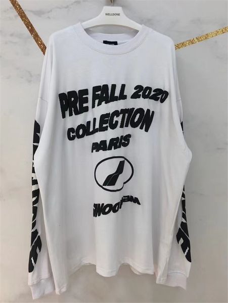 2021 new 3d foam printing long sleeve we11done t-shirt men women summer casual welldone t shirt tees blbg, White;black
2021 new 3d foam printing long sleeve we11done t-shirt men women summer casual welldone t shirt tees blbg, White;black