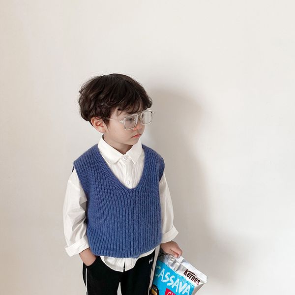 korean style fashion boys solid color knitted loose waistcoats 1-7 years little gentleman v-neck sleeveless sweaters 201106, Camo
korean style fashion boys solid color knitted loose waistcoats 1-7 years little gentleman v-neck sleeveless sweaters 201106, Camo