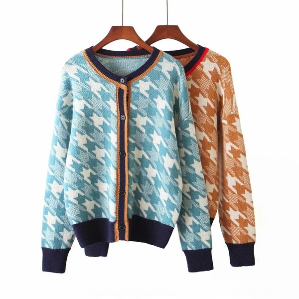 q4086 корейской одежда новой одежды женской wearsweater зима женской одежды ленивого стиль постоянного воротник чек тысячи птиц кардиган е, White;black
q4086 корейской одежда новой одежды женской wearsweater зима женской одежды ленивого стиль постоянного воротник чек тысячи птиц кардиган е, White;black