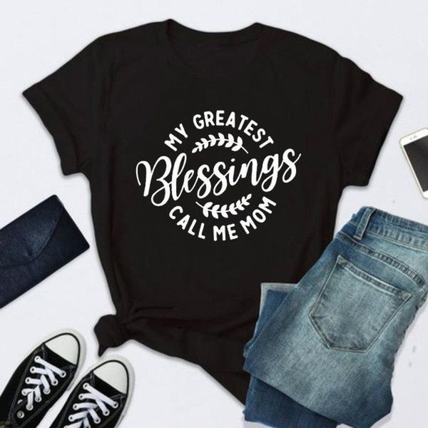 my greatest blessings mom letter print t shirt women short sleeve o neck loose tshirt summer women ladies tee shirt clothes, White
my greatest blessings mom letter print t shirt women short sleeve o neck loose tshirt summer women ladies tee shirt clothes, White