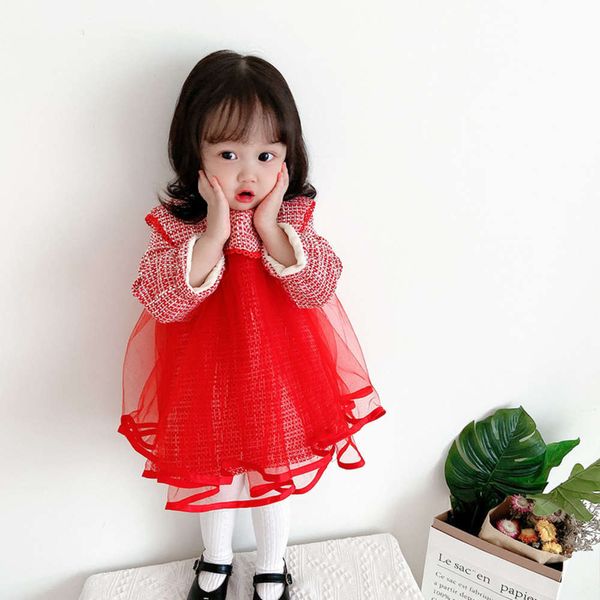 princs girl's sle foreign winter gauze plush baby's first year tang drs cq006 4s0g, Red;yellow
princs girl's sle foreign winter gauze plush baby's first year tang drs cq006 4s0g, Red;yellow