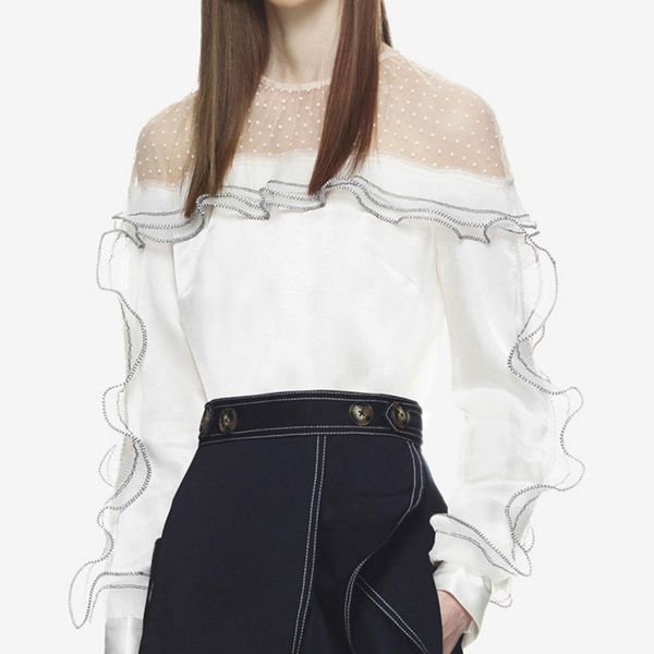 new runway for women in summer bluffs perspective dot female ruffles white mode shirts 6l7a
new runway for women in summer bluffs perspective dot female ruffles white mode shirts 6l7a