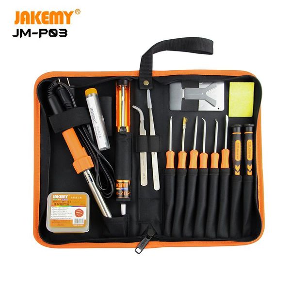 jakemy jm-p03 primary finely processed portable diy repair welding tool set soldering iron kit for mobile phone computer
jakemy jm-p03 primary finely processed portable diy repair welding tool set soldering iron kit for mobile phone computer