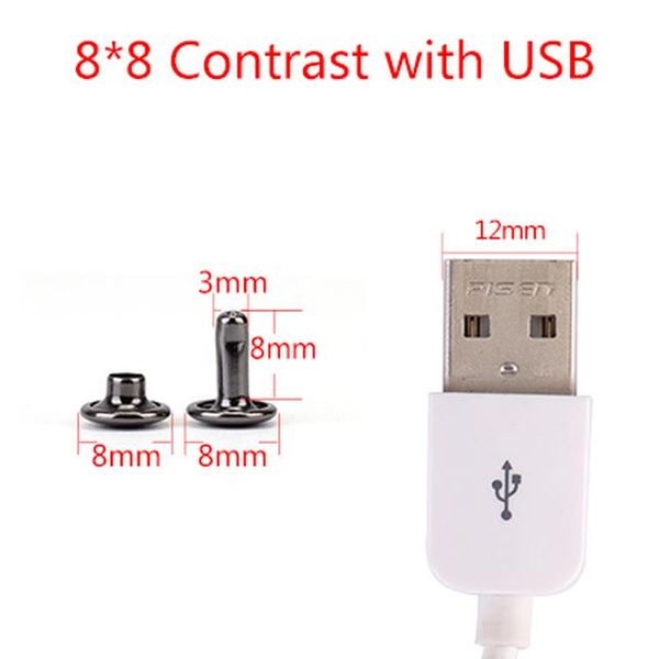 50pcs 8mm double cap rivets of metal stud collision nail metal spike rock leathercraft shoe pegs of metal bag garment bracelet bbysss
50pcs 8mm double cap rivets of metal stud collision nail metal spike rock leathercraft shoe pegs of metal bag garment bracelet bbysss