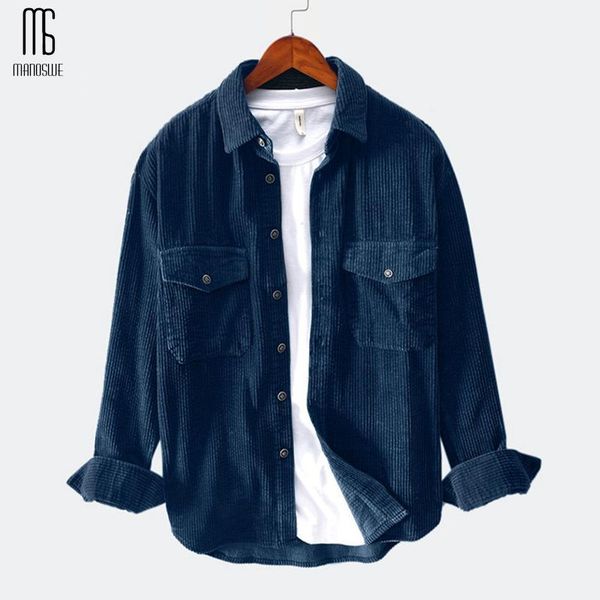 manoswe 2020 spring men's retro corduroy long sleeve turn-down collar blouse shirt loose casual solid male shirt oversize 5xl1, White;black
manoswe 2020 spring men's retro corduroy long sleeve turn-down collar blouse shirt loose casual solid male shirt oversize 5xl1, White;black