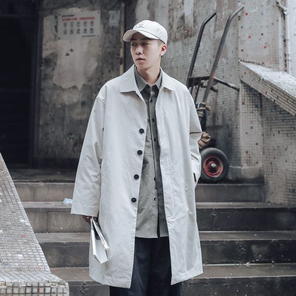 intfeday 2020 autumn new product hanfeng simple and clean casual windbreaker men's loose silhouette coat, Tan;black
intfeday 2020 autumn new product hanfeng simple and clean casual windbreaker men's loose silhouette coat, Tan;black