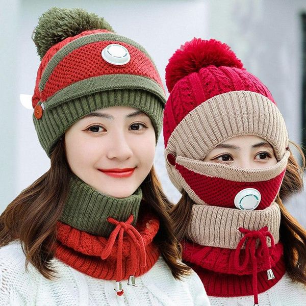 new 3 pieces set women's knitted hat scarf caps neck warmer winter hat for ladies girls beanies warm fleece caps, Blue;gray
new 3 pieces set women's knitted hat scarf caps neck warmer winter hat for ladies girls beanies warm fleece caps, Blue;gray