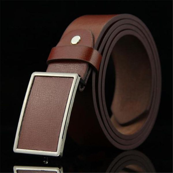 vintage men's pu leather belts men metal square buckle retro strap casual tighten all-match long waist belt male solid waistband, Black;brown
vintage men's pu leather belts men metal square buckle retro strap casual tighten all-match long waist belt male solid waistband, Black;brown
