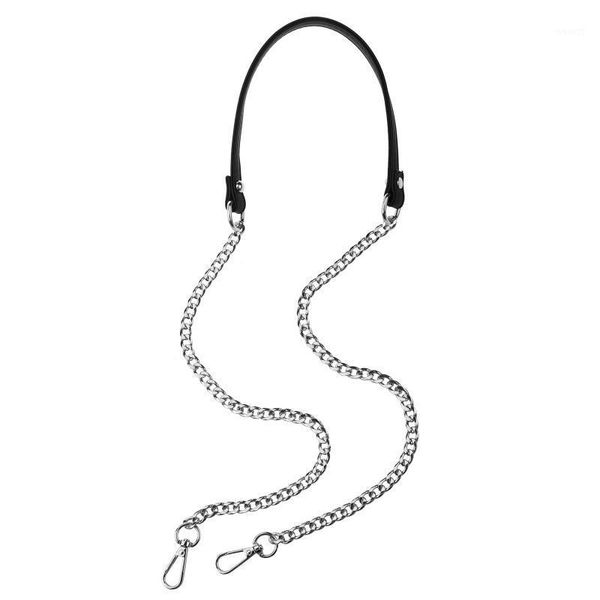 bag parts & accessories fashion women bags chains with buckles faux leather metal chain shoulder-strap for diy crossbody purse decorations a, Black
bag parts & accessories fashion women bags chains with buckles faux leather metal chain shoulder-strap for diy crossbody purse decorations a, Black
