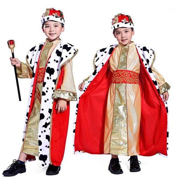 holiday cosplay kids boy prince costume children king halloween costumes children's day fantasia european royalty clothing sets1, Black;red
holiday cosplay kids boy prince costume children king halloween costumes children's day fantasia european royalty clothing sets1, Black;red