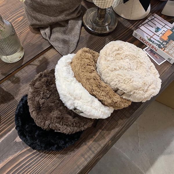 korean street style fur beret elegant lady winter warm cool girl cap vintage french artist painter hat, Blue;gray
korean street style fur beret elegant lady winter warm cool girl cap vintage french artist painter hat, Blue;gray