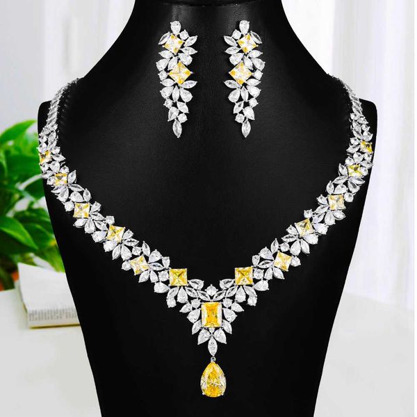 missvikki super luxury princess waterdrop crystal necklace earring jewelry sets full cubic zirconia bijoux high quality, Silver
missvikki super luxury princess waterdrop crystal necklace earring jewelry sets full cubic zirconia bijoux high quality, Silver