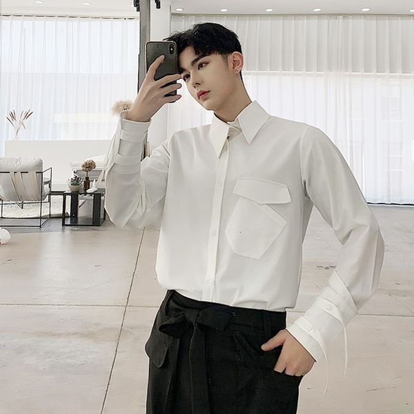 New S-6x. Springtime Alternative Designer Slant Pocket Asymmetrical Personality Square Collar White Fashion Long Shirt Men G2D7, Black
New S-6x. Springtime Alternative Designer Slant Pocket Asymmetrical Personality Square Collar White Fashion Long Shirt Men G2D7, Black