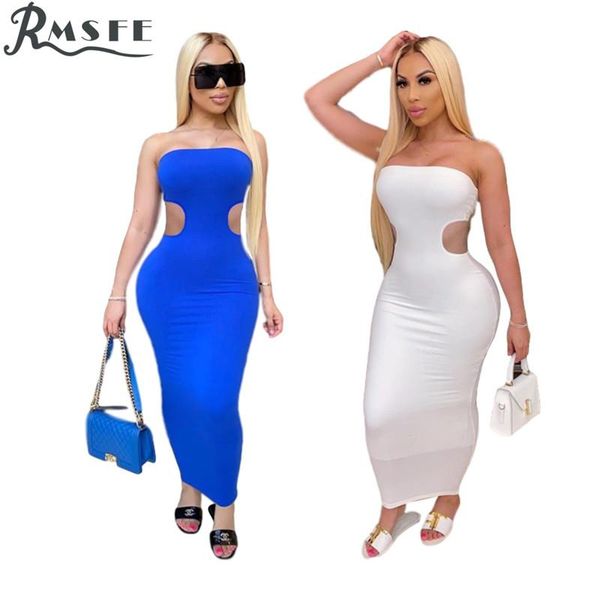 rmsfe 2020 summer solid sleeveless strapless bandage bodycon fashion maxi dress casual sunshine long dresses, Black;gray
rmsfe 2020 summer solid sleeveless strapless bandage bodycon fashion maxi dress casual sunshine long dresses, Black;gray