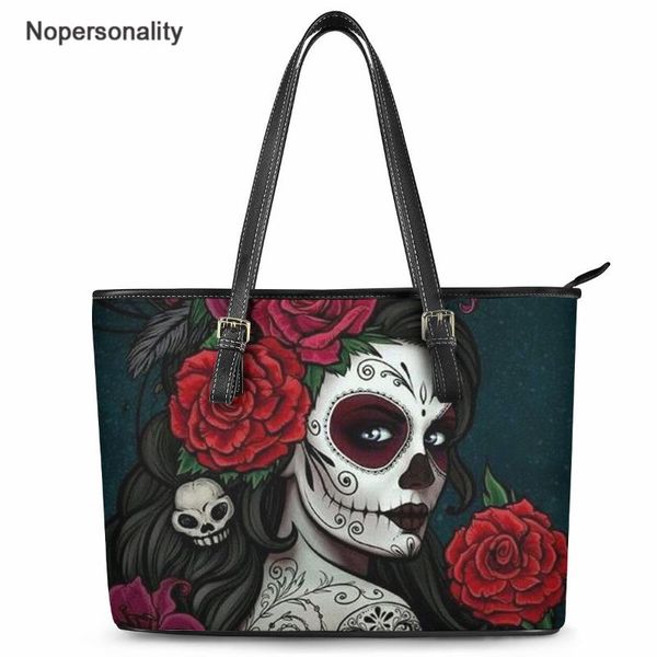 nopersonality gothic girls skull brand women's bag female large capaicity handbags tote shopping bag beach hand
nopersonality gothic girls skull brand women's bag female large capaicity handbags tote shopping bag beach hand