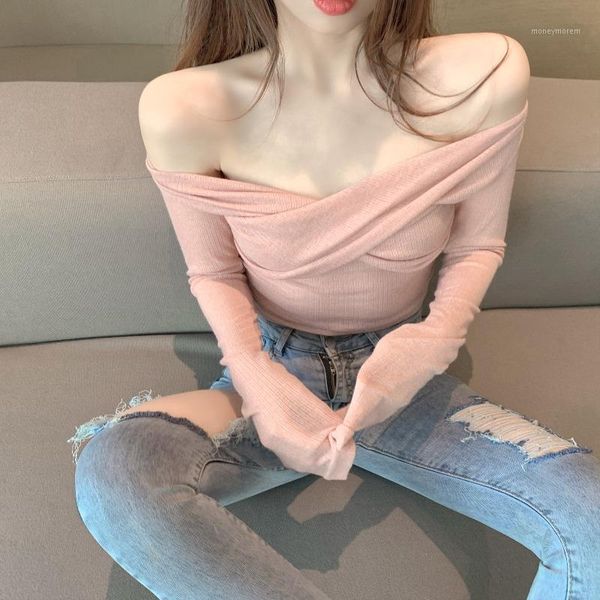 lady off shoulder cross tie long sleeve t shirt fit tee shirt femme camiseta feminina camisa mujer1, White
lady off shoulder cross tie long sleeve t shirt fit tee shirt femme camiseta feminina camisa mujer1, White