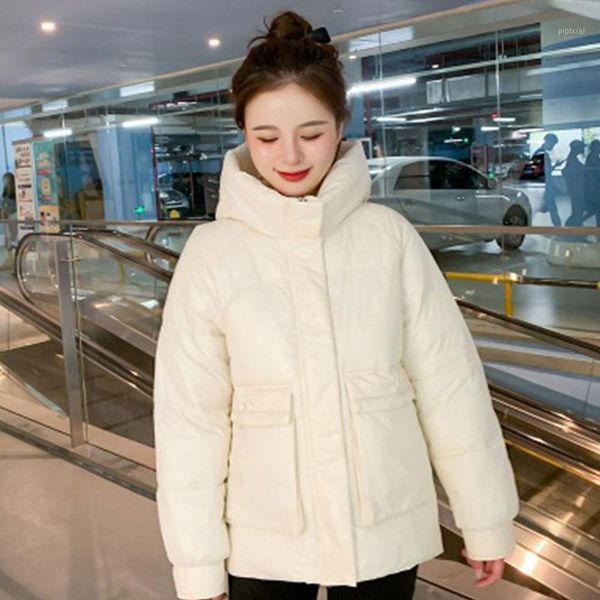 2021 winter new fashion short jacket women hooded padded jackets large size loose outerwear down cotton coat female parka dh1211, Black
2021 winter new fashion short jacket women hooded padded jackets large size loose outerwear down cotton coat female parka dh1211, Black