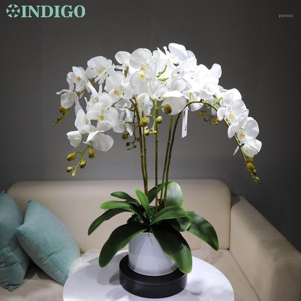 - (9pcs/lot with vase) white orchids diy flower arrangment real touch table centerpiece wedding party event 1 decorative flowers & wrea
- (9pcs/lot with vase) white orchids diy flower arrangment real touch table centerpiece wedding party event 1 decorative flowers & wrea