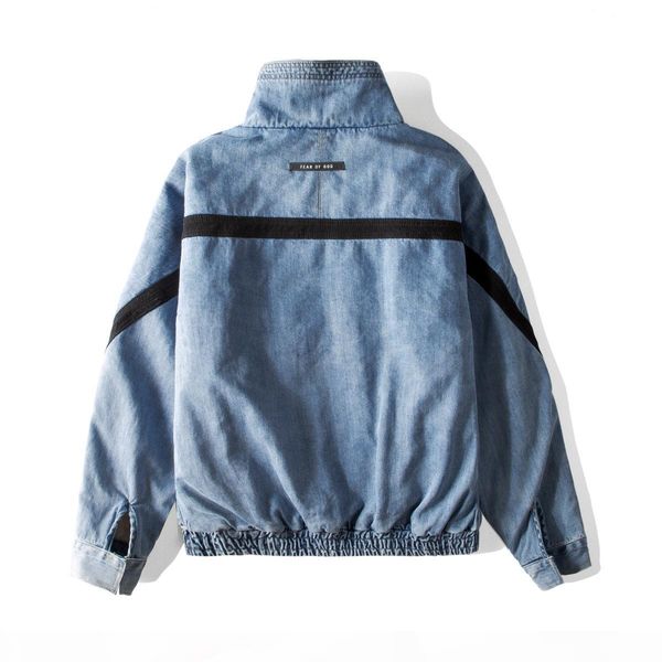 19ss fog 6th mens jackets high street fashion coat washed tooling windbreaker denim jacket, Black;brown 
19ss fog 6th mens jackets high street fashion coat washed tooling windbreaker denim jacket, Black;brown