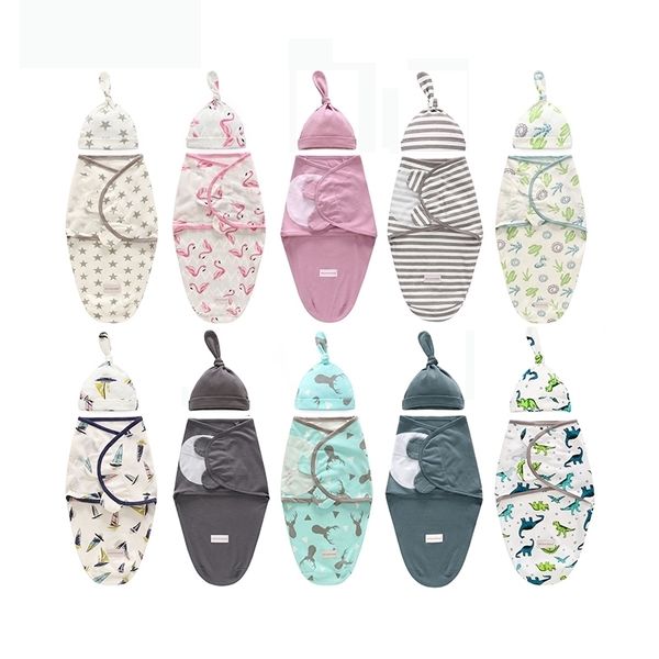 2 pieces set newborn swaddle wrap +hat cotton baby receiving blanket bedding cartoon cute infant sleeping bag for 0-6 months y201009
2 pieces set newborn swaddle wrap +hat cotton baby receiving blanket bedding cartoon cute infant sleeping bag for 0-6 months y201009