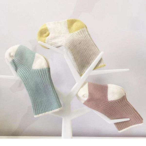 3pair 2019 autumn and winter new baby socks cotton infant color matching baby toddl qylsnq, Pink;yellow
3pair 2019 autumn and winter new baby socks cotton infant color matching baby toddl qylsnq, Pink;yellow