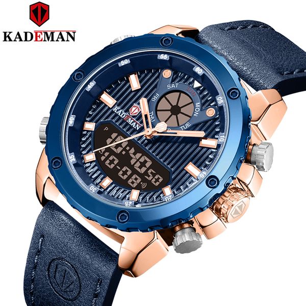 kademan new fashional casual and sports watch men leather waterproof visible in night digital and quartz watch k9073 t200409, Slivery;brown
kademan new fashional casual and sports watch men leather waterproof visible in night digital and quartz watch k9073 t200409, Slivery;brown