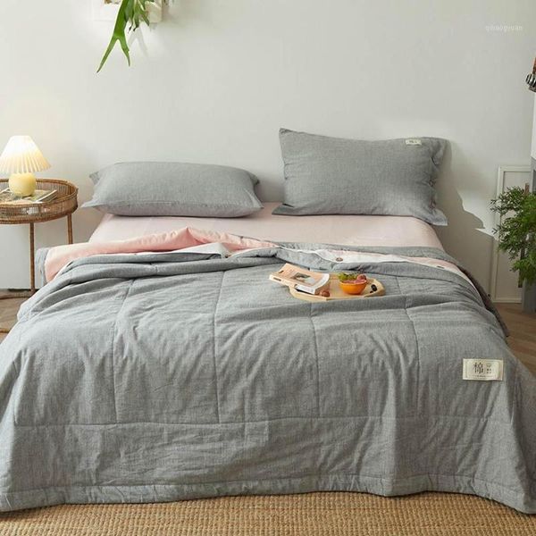50 light grey summer air conditioning quilt linen throws blanket washable cotton plaids twin queen size1
50 light grey summer air conditioning quilt linen throws blanket washable cotton plaids twin queen size1