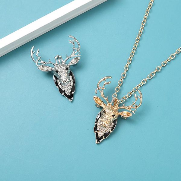 pendant necklaces minimalist alloy simple personality color 2 elk rhinestone squirrel jewelry necklace christmas present gifts for couples, Silver
pendant necklaces minimalist alloy simple personality color 2 elk rhinestone squirrel jewelry necklace christmas present gifts for couples, Silver