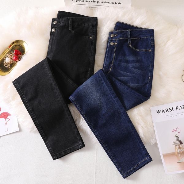 jeans for women high waist plus size autumn full length thin softener skinny female pencil denim pants 6xl 201030, Blue
jeans for women high waist plus size autumn full length thin softener skinny female pencil denim pants 6xl 201030, Blue