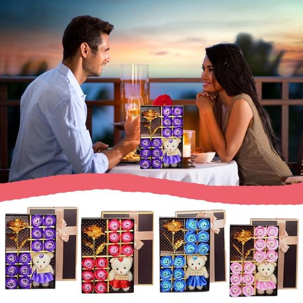 40# valentine's day scented soap flower gift rose box wedding festival gift artificial dried flowers for the person you love
40# valentine's day scented soap flower gift rose box wedding festival gift artificial dried flowers for the person you love