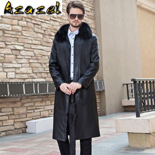 men's trench coats 2021 winter long fur collar leather jacket mens business casual single-breasted windbreaker men fashion coat, Tan;black
men's trench coats 2021 winter long fur collar leather jacket mens business casual single-breasted windbreaker men fashion coat, Tan;black