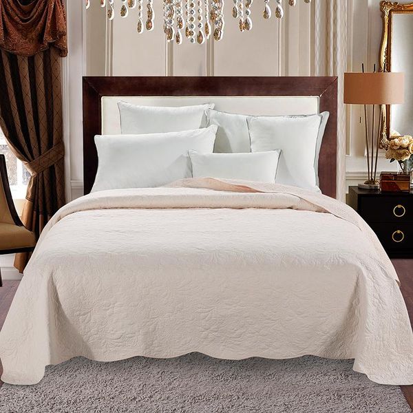 european single quilted quilt blanket embroidered comforter bed cover summer cool air conditioning quilts plain home bedding
european single quilted quilt blanket embroidered comforter bed cover summer cool air conditioning quilts plain home bedding