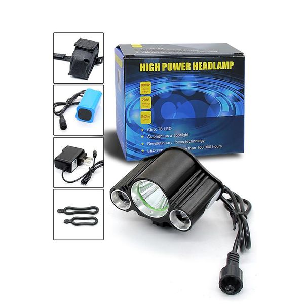 bicycle headlight three lights highlight mountain bike night riding front lamp t6 bicycle headlight three-light light
bicycle headlight three lights highlight mountain bike night riding front lamp t6 bicycle headlight three-light light