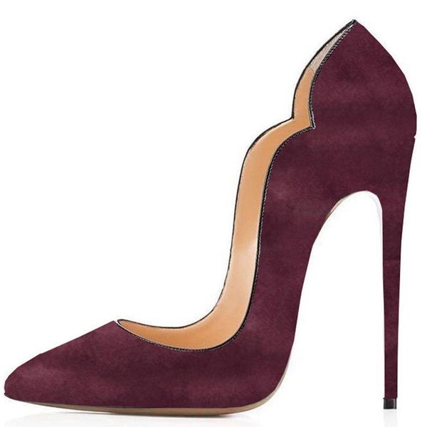 2021 the new womens high-toe toe sliding suede wedding night stiletto shoes ipez, Black
2021 the new womens high-toe toe sliding suede wedding night stiletto shoes ipez, Black