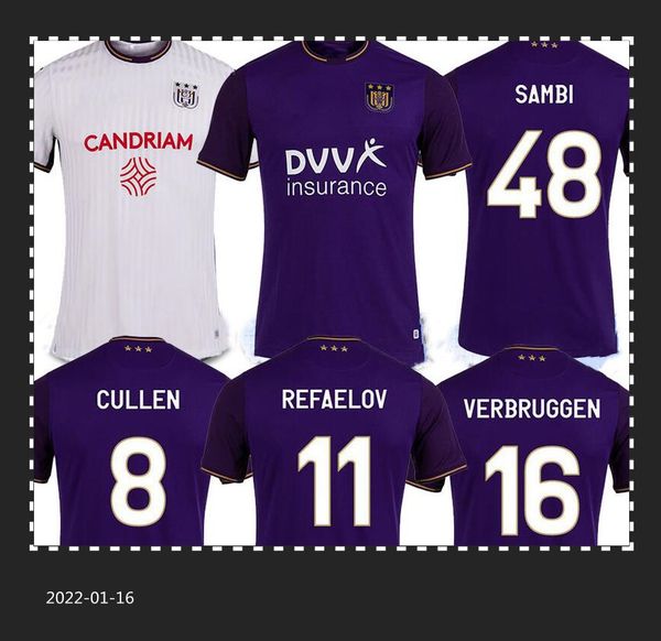 2021 2022 rsc anderlecht soccer jerseys 21/22 camiseta de futbol kompany hoedt cullen verbruggen v.crombrugge delcroix refaelov sambi hkop, Black;yellow
2021 2022 rsc anderlecht soccer jerseys 21/22 camiseta de futbol kompany hoedt cullen verbruggen v.crombrugge delcroix refaelov sambi hkop, Black;yellow