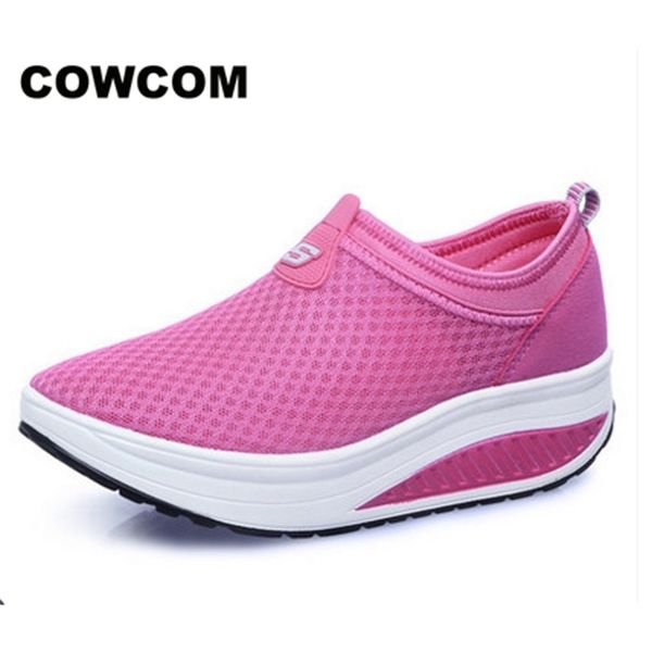 cowcom 2019 shake single loose cake women's casual shoes ladies bottom slope breathable cyl 1020, Black;white
cowcom 2019 shake single loose cake women's casual shoes ladies bottom slope breathable cyl 1020, Black;white