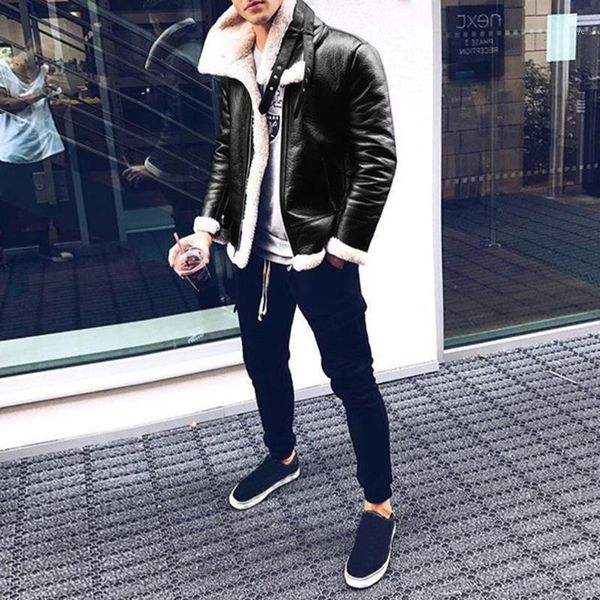 2019 mens lamb cashmere leather jacket coat parka real fur mens clothing long plush thick over winter large size jackets men1, Black
2019 mens lamb cashmere leather jacket coat parka real fur mens clothing long plush thick over winter large size jackets men1, Black
