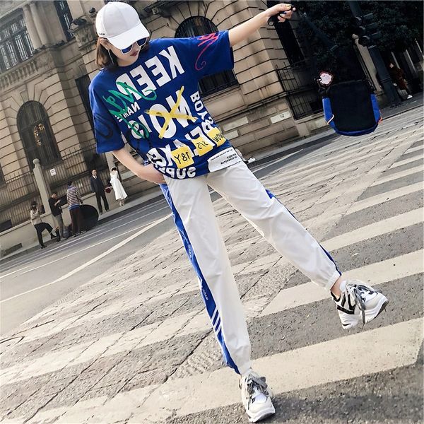 fashion two piece foreign gas women suit of foreign gas net red fashion cool 2020 summer new bf playful hip hop sports leisure suit women kn, Gray
fashion two piece foreign gas women suit of foreign gas net red fashion cool 2020 summer new bf playful hip hop sports leisure suit women kn, Gray