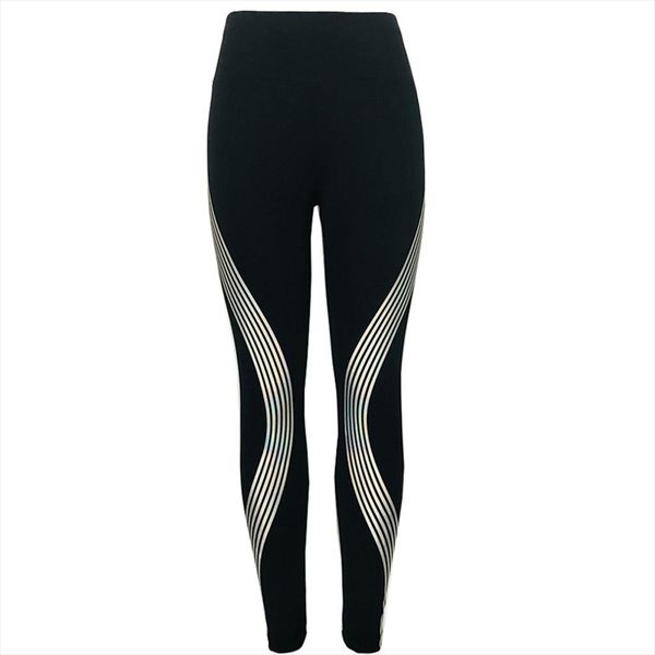 womens leggings casual slim iridescent reflective material printed fitness leggings stretch elastic glow in dark trousers, Black
womens leggings casual slim iridescent reflective material printed fitness leggings stretch elastic glow in dark trousers, Black