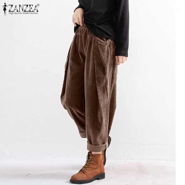 2020 zanzea vintage elastic waist corduroy pants women's trousers casual spring long pantalon palazzo female turnip plus size1, Black;white
2020 zanzea vintage elastic waist corduroy pants women's trousers casual spring long pantalon palazzo female turnip plus size1, Black;white