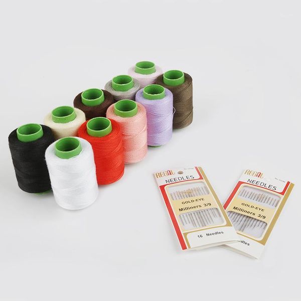 16/30pcs hand stainless steel sewing needles set with high tenacity sewing threads home diy crafts household accessories1, Black
16/30pcs hand stainless steel sewing needles set with high tenacity sewing threads home diy crafts household accessories1, Black