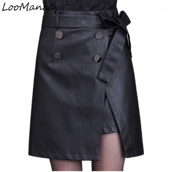 autumn winter fashion pu leather shorts for women fashion ladies skirt split women high waist black a-line mini skirts1, White;black
autumn winter fashion pu leather shorts for women fashion ladies skirt split women high waist black a-line mini skirts1, White;black