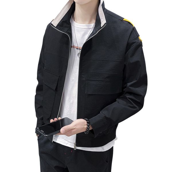 2021 the new harajuku men wear long-sleeved men's jackets with zipper printed letter style leisurely jacket 5rmd, Black;brown
2021 the new harajuku men wear long-sleeved men's jackets with zipper printed letter style leisurely jacket 5rmd, Black;brown