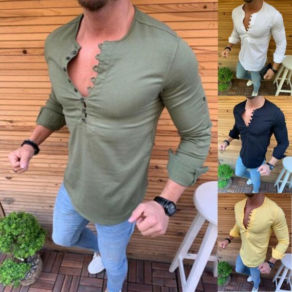 men's casual slim fit shirt lightweight long sleeve shirt men's slim fit long sleeve casual basic tee linen v-neck1, White;black
men's casual slim fit shirt lightweight long sleeve shirt men's slim fit long sleeve casual basic tee linen v-neck1, White;black