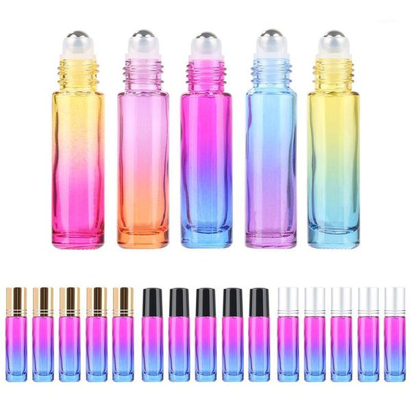 storage bottles & jars 5pcs 10ml colorful gradient glass roll on essential oil empty perfume bottle durable for travel parfum refillable bot
storage bottles & jars 5pcs 10ml colorful gradient glass roll on essential oil empty perfume bottle durable for travel parfum refillable bot