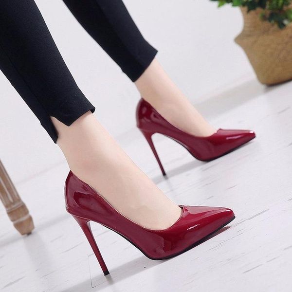 dress shoes fashion brand concise elegant high-heeled tacones altos mujer plus size wedding party high heels h12-73, Black
dress shoes fashion brand concise elegant high-heeled tacones altos mujer plus size wedding party high heels h12-73, Black